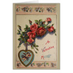 A Valentine Message Greeting Card