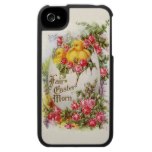 Baby Chicks and Roses Easter iPhone 4 Case