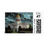 California State Capitol Moonlight Postage Stamps