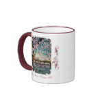 Cherry Blossoms Victorian Coffee Mug