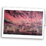 Chicago Fire Greeting Card