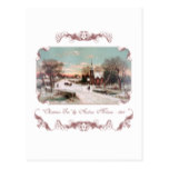 Christmas Eve Vintage Postcard