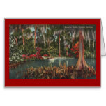 Cypress Gardens Vintage Greeting Card