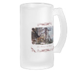 Deer  Hunting Frosted Beer Mug / Stein