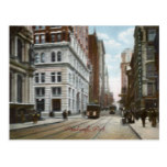 Fifth Ave. and Wood Street Vintage Postcard
