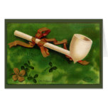 Irish Pipe St. Patrick's Day Greeting Card