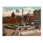 Lafayette Square Vintage Buffalo Postcard