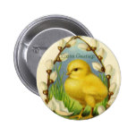 Little Easter Chick Button