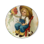 My Valentine Think Of Me Stickers