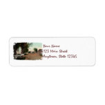 Old Carson City Return Address Labels