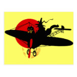 Retro Halloween Witch Postcards