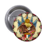 Sons of Veterans Patriotic Round Button