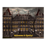 Spooky Halloween Postcard