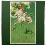 St. Patrick's Day Greeting Napkin
