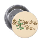 St. Patricks Day Button