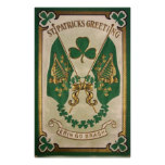 St. Patricks Day Greeting Poster