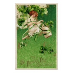 St. Patty's Day Girl Poster