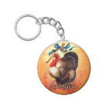 Thanksgiving Wishes Keychain