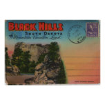The Black Hills Vintage Travel Poster