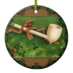 The Irish Pipe by Ellen Clapsaddle Ornament