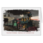 The Night Express Greeting Card