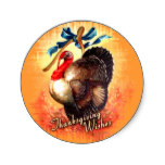 Turkey Wishes Sticker