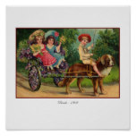 Victorian Children's Parade Poster
