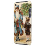 Victorian Santa and Boy iPod Case iPod Touch Cases