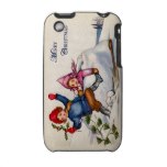Vintage Christmas Wish iPhone 3G Case