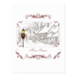 Vintage ChristmasTown Postcard