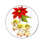 Vintage Dancing Baby Angels Sticker