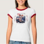 Vintage Patriotic Swimmers Women's Shirt