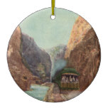 Vintage Royal Gorge Train Ornament