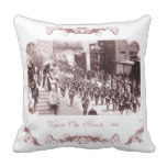 Vintage Virginia City Parade Pillow