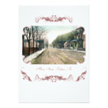 Vintage Winter's End Party Invitation