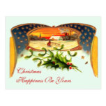 Vintage WWI Patriotic Christmas Postcard