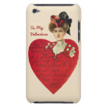 Woman and Heart iPod Casement Case Barely There Ipod Cover