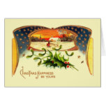 WWI Patriotic Christmas Greeting Card
