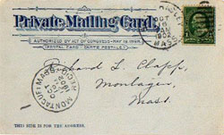 Vintage Private Mailing Card 1902