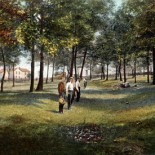 Vintage Postcard of Braddock Park in Cumberland, Maryland