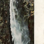 Bridal Veil Falls Vintage Yosemite Postcard