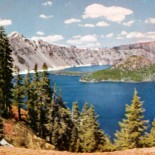 Vintage Postcard of Crater Lake National Park