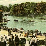 Vintage Postcard of Delaware Park in Buffalo, New York