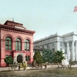 Vintage California postcard of the Hall Of Records in Sacramento