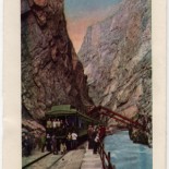 Historic Hanging Bridge Vintage Royal Gorge Postcard