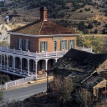The Mackay House in Virginia City Postcard