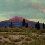 Vintage Postcard of Mount Shasta in California