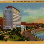 Vintage Postcard of the State of Ohio Office Building in Columbus