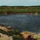 Vintage Colorado postcard of Pogosa Spring
