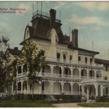 Vintage Postcard of the John D. Rockefeller Home in Cleveland, Ohio